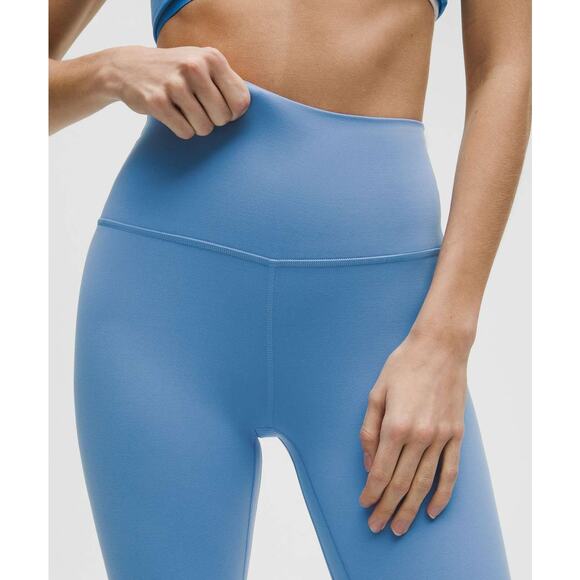 Lululemon Align High‑Rise Pant 28” Nulu Size 4 Blue Nile - Picture 4 of 8